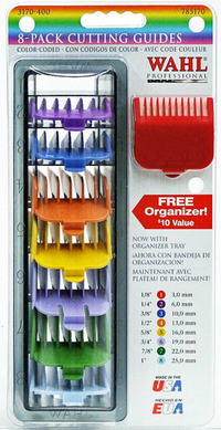 Wahl Plastik Color Aufsteckkamm Set - 8 Stk. Wahl Plastik Color Aufsteckkamm Set - 8 Stk.