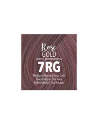 Mydentity - DEMI 7RG Medium Blonde Rose Gold Mydentity - DEMI 7RG Medium Blonde Rose Gold