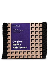 Scrummi Essential Waffle BLACK Salon Towels, 80x40cm, 700 Stk. Scrummi Essential Waffle BLACK Salon Towels, 80x40cm, 700 Stk.