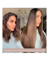Showpony 45-50cm (20") Deluxe Double Drawn Mini Micro Bead Hair Extensions - 4N Midnight Brown Showpony 45-50cm (20") Deluxe Double Drawn Mini Micro Bead Hair Extensions - 4N Midnight Brown