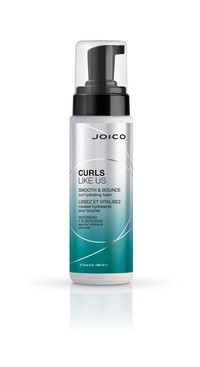 Joico Curls Like Us Smooth & Bounce Curl Hydrating Foam 200ml Joico Curls Like Us Smooth & Bounce Curl Hydrating Foam 200ml