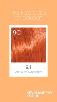 Code 9.4 /9C - Very.Light.Blonde.Copper Code 9.4 /9C - Very.Light.Blonde.Copper
