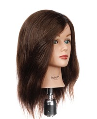 HairArt Mannequin Head Sue - Brown   HairArt Mannequin Head Sue - Brown